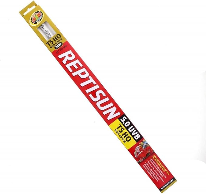 Zoo Med ReptiSun 5.0 HO T5 UVB Lamp, 22" L, 24 Watts