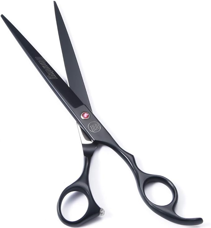 Professional Dog Grooming Scissors Set, 7 Inch/8 Inch Pet Grooming Scissors Chunkers Shears for Dog, Curved Dog Grooming Scissors, Thinning Shears for Dog with Grooming Comb