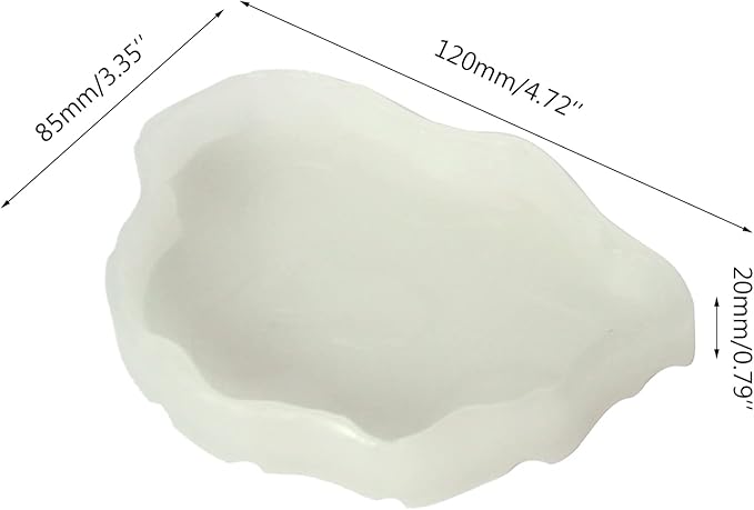 Terrarium Bowls Bowl Worm Dish for Small Plastic Water Bowl for Anoles Bearded Dragons Bowl Water Bowl Small Worm Dish for for Bearded Dragon, Night color