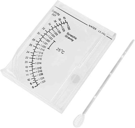 Salt Water Salinity Meter Saltwater Hydrometer Accurate Automatic Hydrometer Salt Water Salinity Meter for Fish