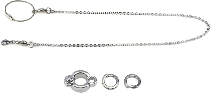 1 Set of Birds Foot Chain Metal Parrot Ankle Foot Ring 5mm Split Parrot Leg Ring Light Light Weight Ankle Foot Ring Chain for Bird Pet Parrot