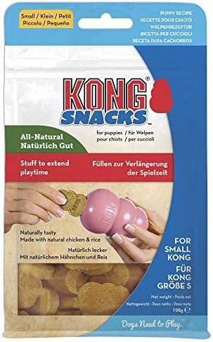 KONG - Snacks - All Natural Dog Treats Classic Rubber Toys - Puppy Recipe for Large Puppies (11 Ounce)