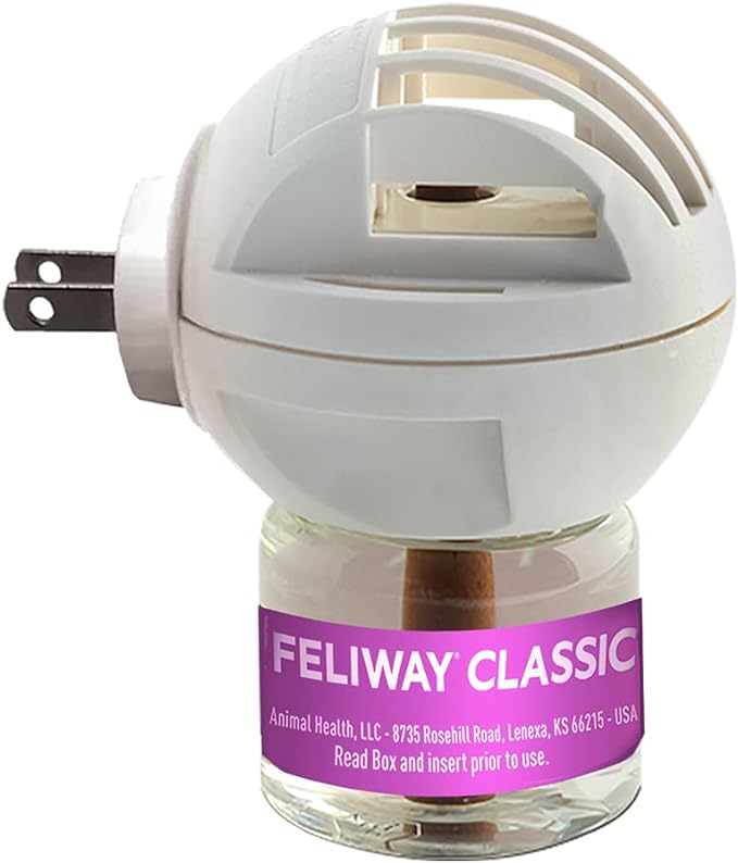 FELIWAY Classic Cat Calming Pheromone Diffuser, 30 Day Starter Kit (48 mL)