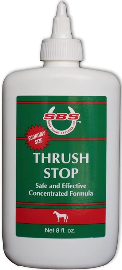 SBS Equine Thrush Treatment for Horses for The Finest Horse Care | The Horse-Journal’s Product of The Year and #1 Pick Against Hoof Thrush (8 Fluid Oz)