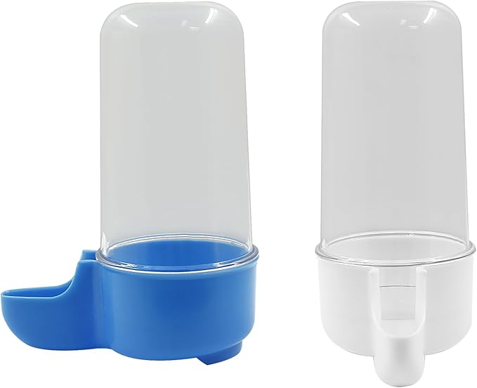 4 Pcs Plastic Bird Feeder, 200ml/6.76 fl oz, For Parrots, Cockatiels, Budgies, Mice, Hamsters