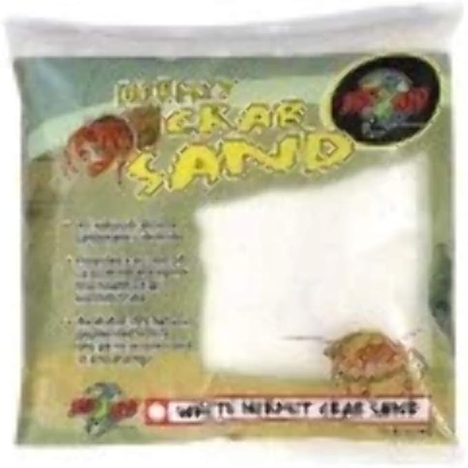 Zoo Med White Hermit Crab Sand 2lb Bag