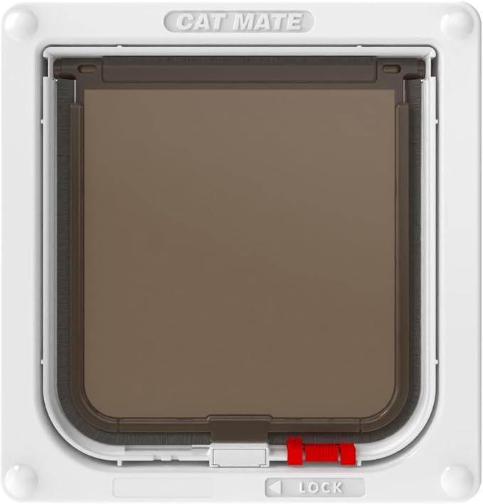 Cat Mate Lockable Cat Flap, White