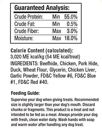 Good'N'Fun Triple Flavored Rawhide Kabobs for Dogs, 1 pack, 12 oz