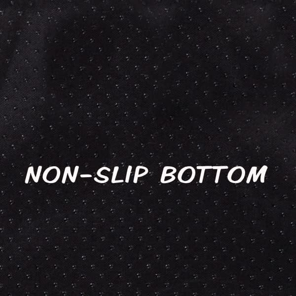 Orthopedic Dog Bed - 2-Layer Pet Bed for Floor, Kennel, or Crate with Removable Washable Cover - 46x27 Dog Bed for Large Dogs by PETMAKER (Gray)