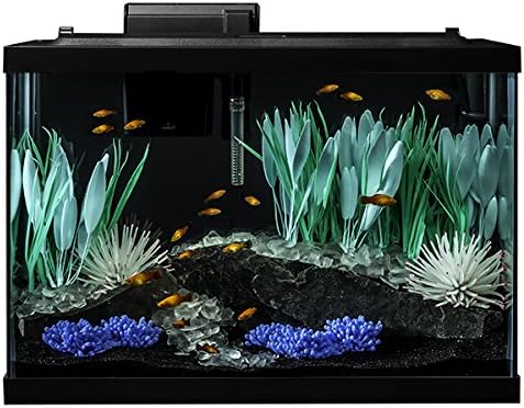 Tetra ColorFusion Aquarium 20 Gallon Fish Tank Kit, Includes LED Lighting and Decor