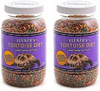 Fluker's Labs SFK70014 Tortoise Diet Small Pellet Food, 7-Ounce (Pack of 2)