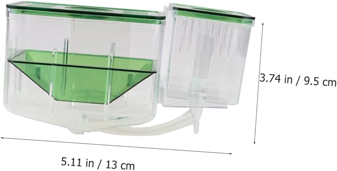 DOITOOL 2pcs Box Aquarium Tank Fish Hatching Boxes Breeding Tank for Fish Aquarium Accessories Goldfish