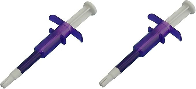 Lixit Safe Soft Tip Pill Administer Tool for Cats, Dogs and other Pets That Require Medication. (Pack of 2)