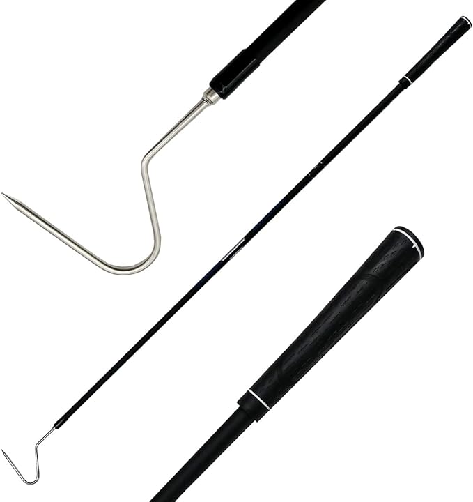 44 inch Snake Hook Catcher Stick Tongs Grabber Handling Tool Kit for Rattlesnakes Python Copperhead Removal Catching