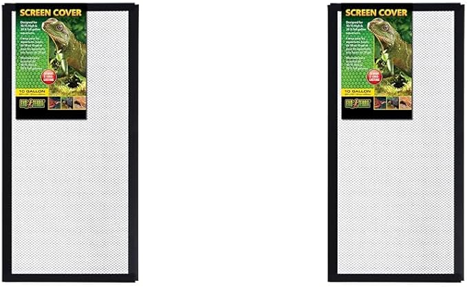 Exo Terra Screen Cover, 10 Gallon (Pack of 2)