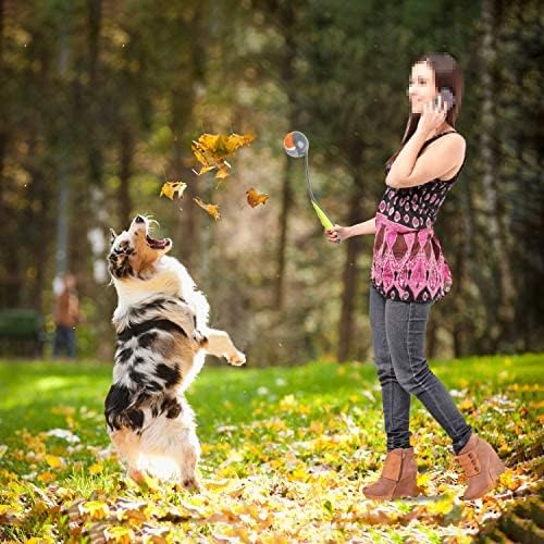 PAWISE Dog Ball Launcher Dog Fetch Toy Dog Tennis Ball Thrower