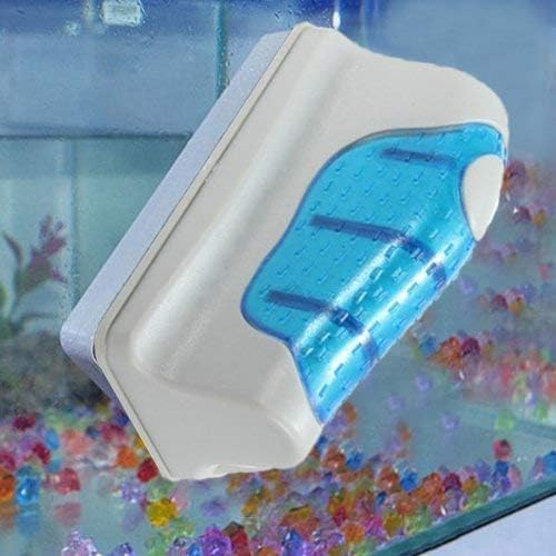 Jasonwell Magnetic Aquarium Fish Tank Glass Algae Glass Cleaner Scrubber Floating Clean Brush(XL)