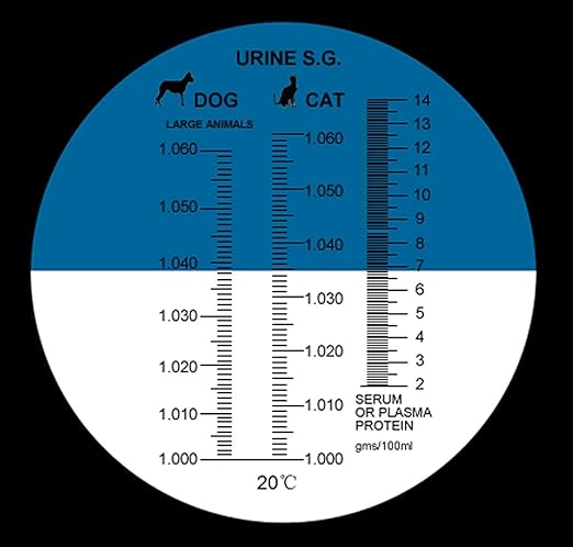 Rhino Clinical Pet (Dog & Cat) Refractometer HR305 (ATC), Urine Specific Test
