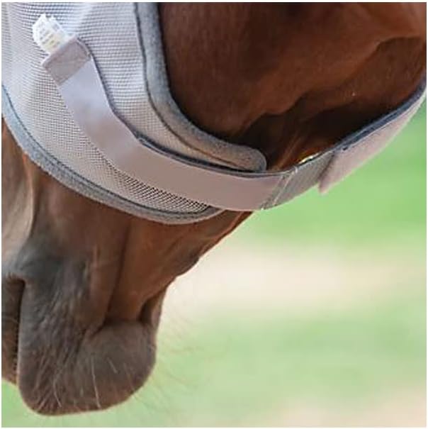 Cashel Crusader Designer Horse Fly Mask, Leopard, Horse