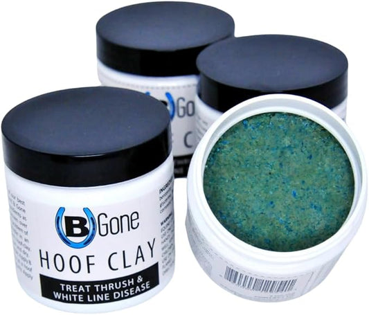 Hoof Clay - Official Store, for Equestrians, Horses with Whiteline Disease, Seedy Toe, Horse Care, White Line Prevention, Easy Apply Clay