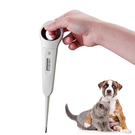 Pet Dog Thermometer Horse Anus Thermometer Fast Digital Veterinary Thermometer for Dogs, Cats,Pig,Sheep(℉