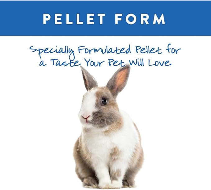 Small World Rabbit Feed for All Rabbits | Provides Complete Nutrition | 10lbs