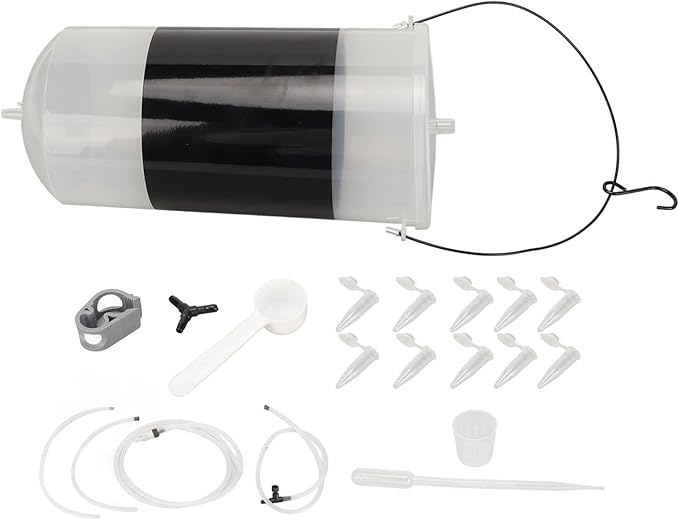 Brine Shrimp Hatchery Kit, Efficient Brine Shrimp Eggs Incubator Automatic Easy Cleaning Large Hatching Capacity with Regulating Valve for Shrimp Hatching