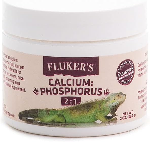 Fluker's Calcium to Phosphorus Reptile Dietary Supplement, 2 oz