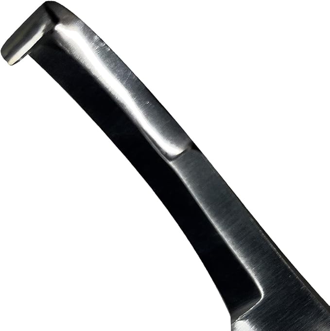 Narrow Blade Right Hand Double Edge Hoof Knife - Ideal Tool for Precision Hoof Trimming