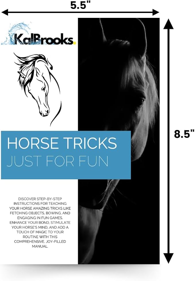 Ivermectin Horse Paste Dewomer, Horse Supplies 6.08g dose 1.87% (2 Pack) includes Free Guide - Just for Fun Horse Tricks