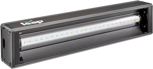 Leap Habitats LED Light Fixture for Reptile & Amphibian Enclosures - Optimal Plant Growth & Daylight (12")