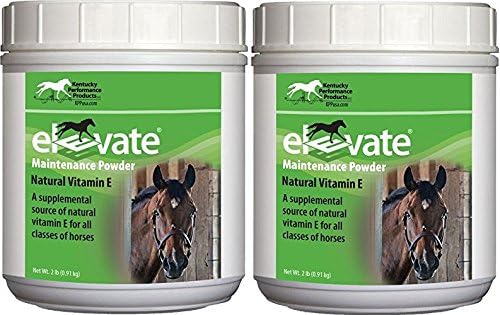 Kentucky Performance Products 2 Pack of Elevate Maintenance Power, 2 Pounds Each, Natural Vitamin E Horse Supplement