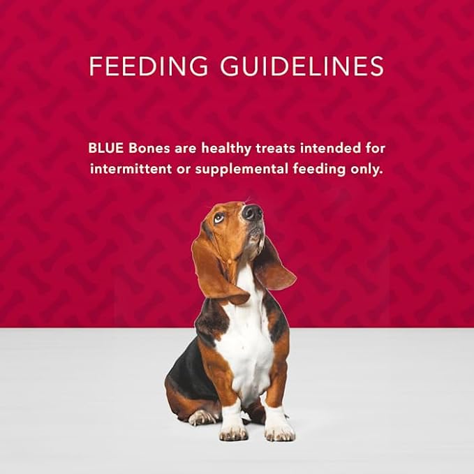 Blue Buffalo Bones Natural Crunchy Beef Flavor Small Dog Biscuits, 16 oz.