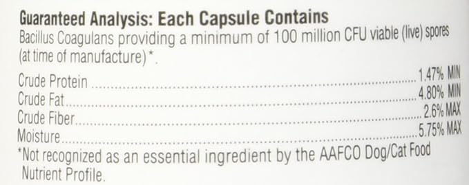 Ark Naturals Gentle Digest for Dogs & Cats, 60-Count Capsules, 5 Pack
