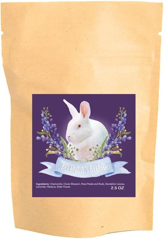 Small Pet Select - Belinda's Blend, a Natural Herbal Treat for Rabbits and Guinea Pigs, 2.5oz