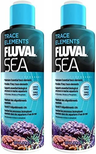 Fluval Sea Trace Elements for Aquarium, 8-Ounce (Pack of 2)