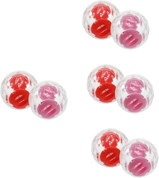 8 Pcs Small Hamster Sports Ball Hamster Ball Hedgehog Exercise Balls Hamster Exercise Balls Hedgehog Running Balls Gerbils Running Balls Guinea Pig Exercise Balls Guinea Pig Ball