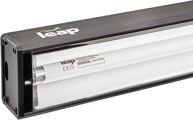 Leap Habitats UVB T5 HO Light Fixture for Reptile & Amphibian Terrariums (46")