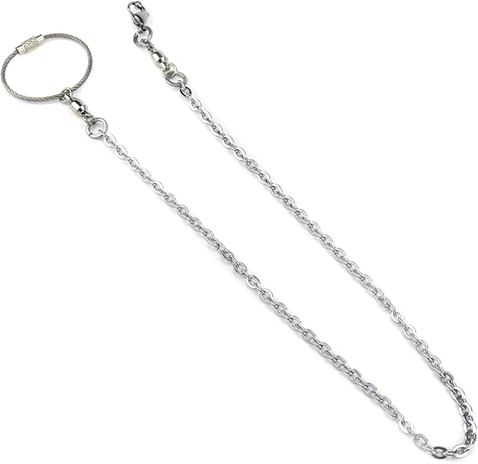 1 Set of Birds Foot Chain Metal Parrot Ankle Foot Ring 12mm Split Parrot Leg Ring Light Light Weight Ankle Foot Ring Chain for Bird Pet Parrot