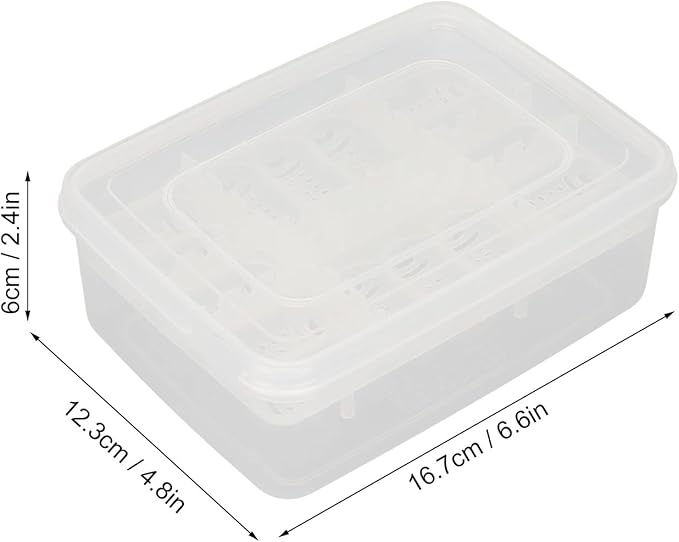 Reptile Incubator, 16 Grids Reptile Breeding Box Easy to Plastic for Gecko, Turtles, Snakes