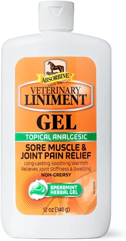 Absorbine Veterinary Liniment Gel, 12-Ounce by Absorbine