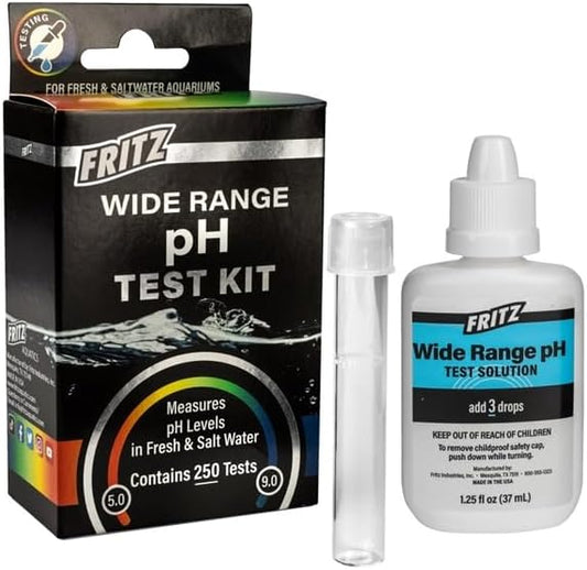 Fritz Liquid Test Kit - Wide Range pH