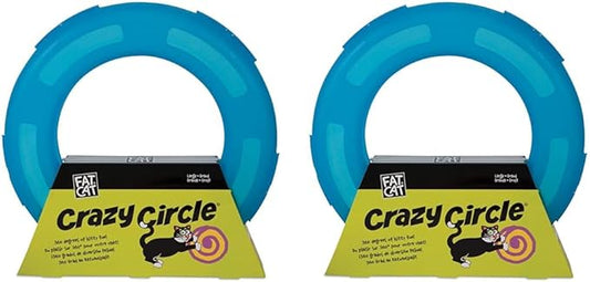 Petmate Fat Cat Crazy Circle Interactive Cat Toy (Pack of 2)