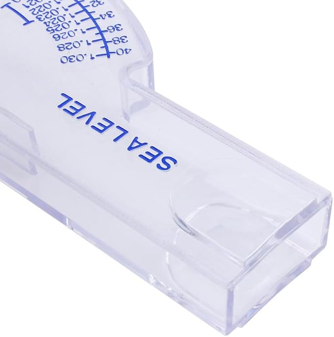 Yosoo123 Accurate Automatic Hydrometer SaltSalinity Meter Salinimeter for Fish (Long Type)