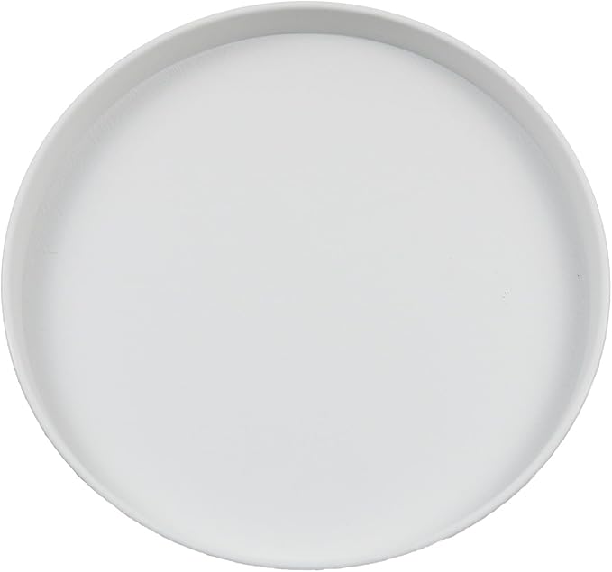 OMEM Reptile Food Bowl Water Dish,Feeding Dish, Birds Bowl (M, White)