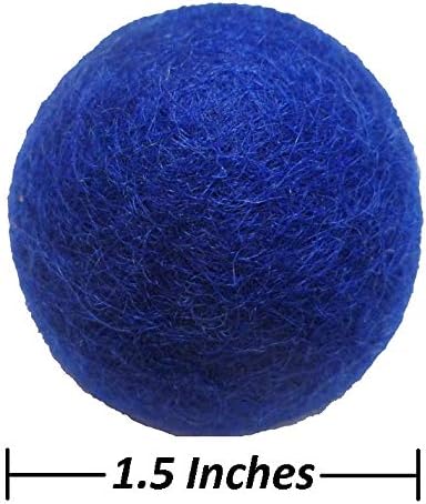 Wool Cat Balls - Safe Felt Cat Kitten Toys - Fun Colorful Cat Ball Toys - Soft Quiet Wool Kitty Toys - Unique for Cat Lovers - Hand Made in Nepal