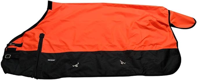 1200Denier Waterproof and Breathable Horse Sheet Tgw Riding Horse Blanket (80", Orange)