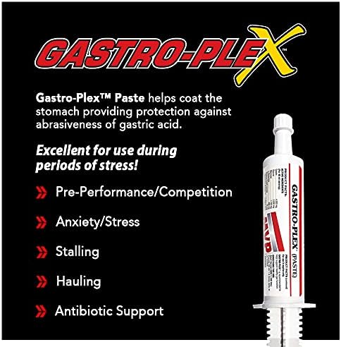 MVP Gastro-Plex Paste 5-Pack (10 doses) Gastric Stress Relief Paste for Horses