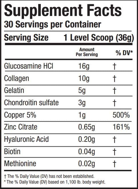 SynoStride All Natural, All-in-one, Joint Health Supplement for Horses, Powder with Glucosamine, Chondroitin, Hyaluronic Acid, Biotin, Methionine, Trace Minerals, Made in USA (1080 Grams)