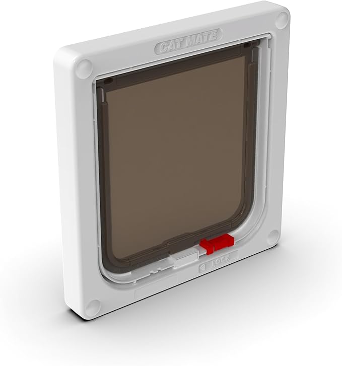 Cat Mate Lockable Cat Flap, White